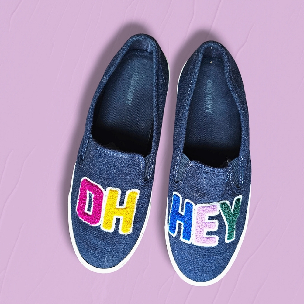 Slip On Graphic Loafers Multicolor, 8